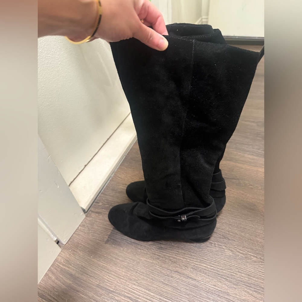 Karl Lagerfeld Black Boots